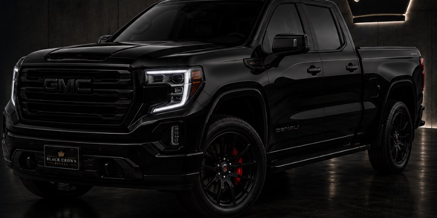 Crown Blackout GMC Sierra Denali full blackout